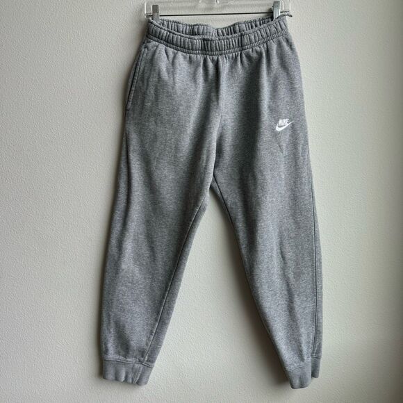 Nike Club Fleece Jogger Cargo Sweat Pants Gray Mens Size Medium BV2671-063 - Picture 2 of 9